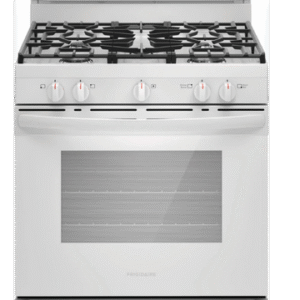 frigidaire 30″ gas range – fcrg3052bw