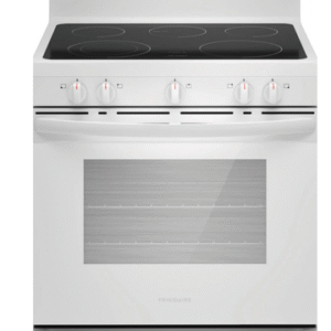 frigidaire 30″ electric range – fcre3052bw